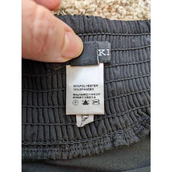 Nikibiki Strapless Bejeweled Black Mini Dress Small - Picture 11 of 13